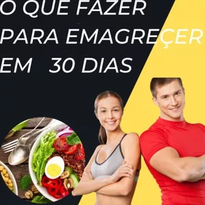 Imagem de capa para o Ebook DESAFIO:O QUE FAZER PARA EMAGRECER EM 30 DIAS