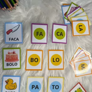 Imagem de capa para o Ebook Brincando com as sílabas