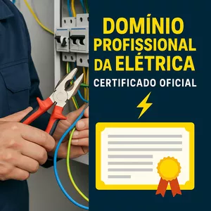 Imagem do curso Domínio Profissional da Elétrica – Certificado Oficial 