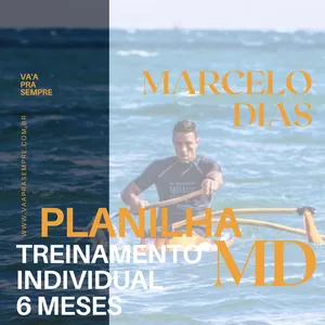 Imagem de capa para o Serviço online Treino INDIVIDUAL para Canoa Havaiana Planilhas 6 meses