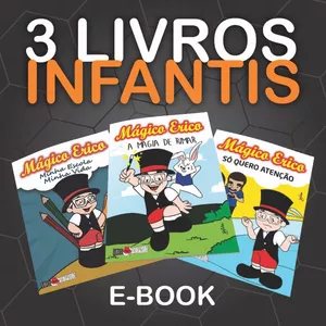 Imagem principal do produto 03 Livros Infantis - "Mágico Erico".
