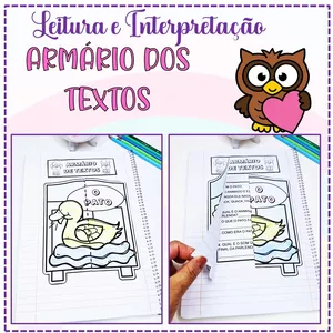 Imagem de capa para o Ebook Atividades de Leitura e Interpretação Armário dos Textos