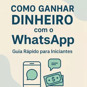 Imagem de capa para o Ebook Estratégias de Vendas pelo WhatsApp para Iniciantes