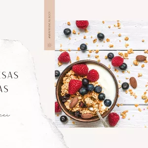 Imagem de capa para o Ebook EBook Receitas Fitness Proteicas