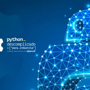 Imagem de capa para o Curso online Python Descomplicado para a Indústria