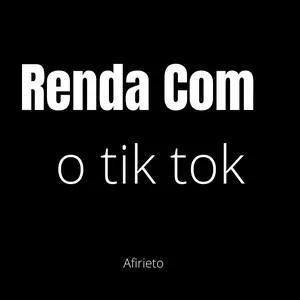 Imagem de capa para o Ebook RENDA COM O TIK TOK