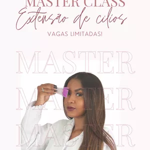 Imagem de capa para o Curso online Extensão De Cílios iniciante- Maria Eduarda Lashes