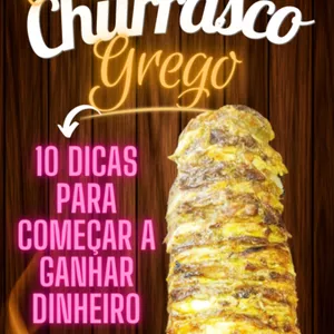 Imagem de capa para o Ebook Dicas Valiosas Churrasco Grego Tradicional