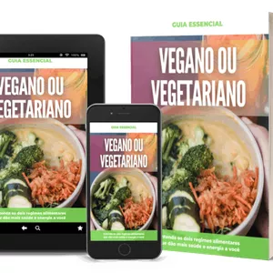 Imagem de capa para o Ebook Guia Essencial: Vegano ou Vegetariano