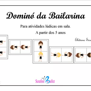 Imagem de capa para o Ebook Dominó da Bailarina