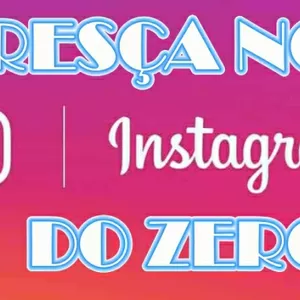 Imagem principal do produto Cresça no Instagram do zero.