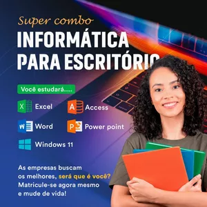 Imagem de capa para o Curso online Combo Informatica
