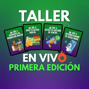 Imagen de portada para Curso online TALLER EN VIVO MT | PRIMERA EDICIÓN