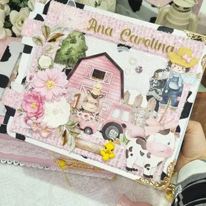 Imagem de Scrap Arteira Fazendinha Candy | Curso de Scrapbook criado por Daia Casa Grande na hotmart