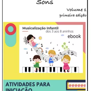 Imagem de capa para o Ebook Conhecendo o Mundo dos Sons - Volume 1 