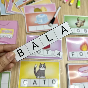 Imagem de capa para o Ebook Aprendendo as Palavrinhas