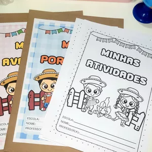 Imagem de capa para o Ebook Capinhas Juninas