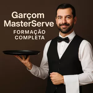 Imagem do curso Garçom MasterServe – Formação Completa 