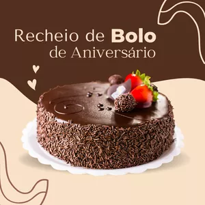 Imagem de capa para o Ebook Recheio para Bolo de Aniversário