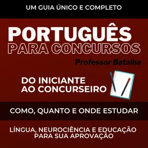 Imagem de capa para o Curso online Como Estudar Português para Concursos