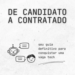 Imagem de capa para o Ebook De Candidato a Contratado