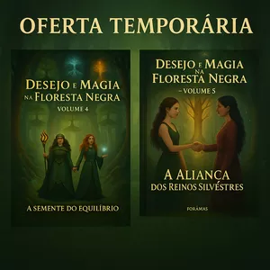 Imagem de capa para o Ebook CAPITULOS FINAIS - SAGA DESEJO E MAGIA NA FLORESTA NEGRA