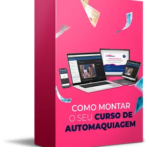 Imagem de capa para o Curso online COMO MONTAR O SEU CURSO DE AUTOMAQUIAGEM