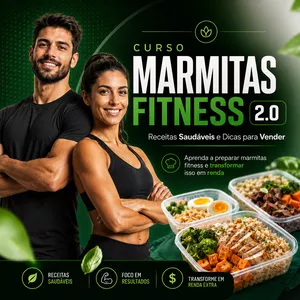 Marmitas Fitness 2.0: Aprenda Receitas Lucrativas e Venda Todos os Dias