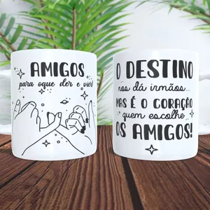 Imagem de capa para o Curso online Arquivo digital - CANECA  ''AMIGOS PARA O QUE DER E VIER!''