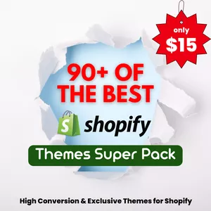 Cover image for Online course 90+ Shopify Themes - High Conversion Super Pack