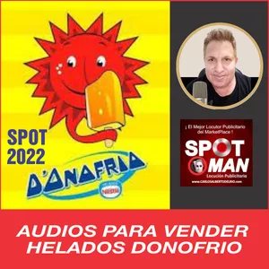 Imagen de portada para Curso online SPOT HELADOS DONOFRIO - AUDIO PARA VENDER HELADOS DONOFRIO (JUEGO DE 3 AUDIOS)