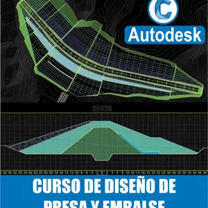 Imagen de portada para Curso online Diseño de Presa y Embalse con Autodesk Civil 3D