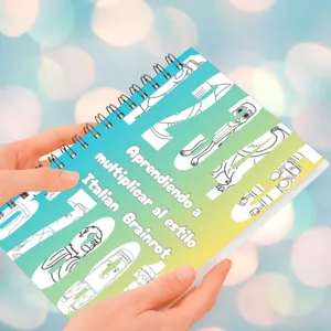 Imagen de portada para Ebook Aprendiendo las tablas de multiplicar al estilo Italian Brainrot