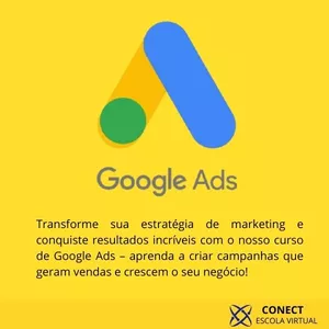 Imagem de capa para o Curso online Google Ads