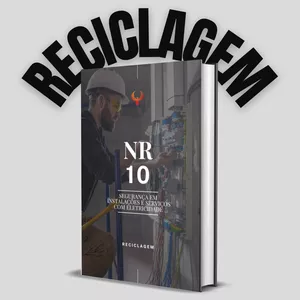 Imagem de capa para o Ebook Curso de NR 10 - Segurança em Instalações e Serviços com Eletricidade (Reciclagem)