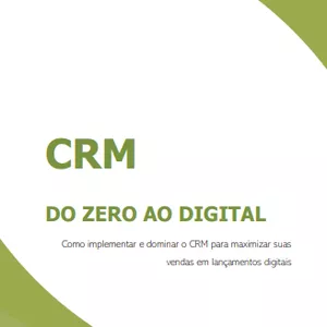 Imagem de capa para o Ebook CRM do Zero Ao Digital