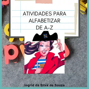 Imagem de capa para o Ebook Atividades para alfabetizar