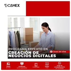 Imagen de portada para Curso online Programa Experto en Creación de Negocios Digitales 