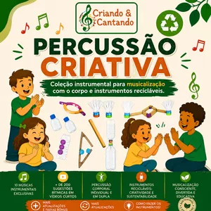 Imagem do curso PERCUSSÃO CRIATIVA