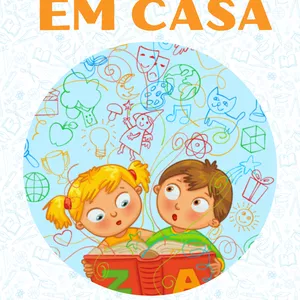 Imagem de capa para o Ebook ESTUDE EM CASA - Atividades para Educação Infantil