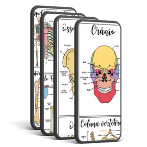 Imagem de capa para o Ebook RESUMO EM FLASHCARDS DE TODOS OS OSSOS - ANATOMIA DESENHADA