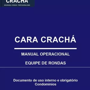 Imagem de capa para o Ebook MANUAL OPERACIONAL RONDAS / VIGILANTES