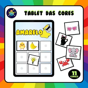 Imagem de capa para o Ebook Tablet das Cores