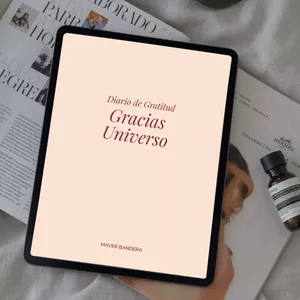 Imagen de portada para Curso online Diario de gratitud: Gracias Universo