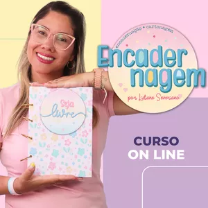 Imagem de capa para o Curso online Encadernagem | com Lidiane Severiano