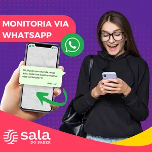 Imagem de capa para o Serviço online Monitoria Via WahatsApp