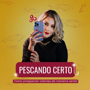 Imagem de capa para o Curso online Pescando Certo - Como prospectar clientes da maneira certa!