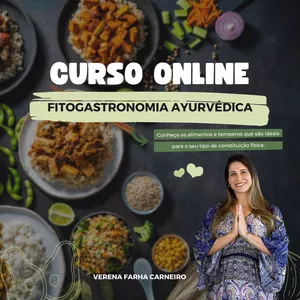 Imagem do curso FITOGASTRONOMIA AYURVÉDICA (CULINÁRIA)