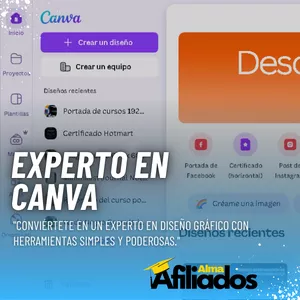 Imagen de portada para Curso online ▶Experto en Canva
