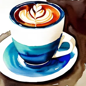Imagen de portada para Curso online Cafe en acuarela